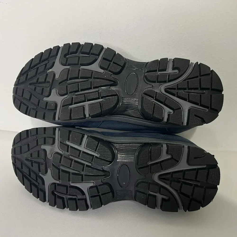 OUTDOOR Mens Size 41 (US-8 Anti-Slip Sport Hiking Casual Leather Slip On Shoe